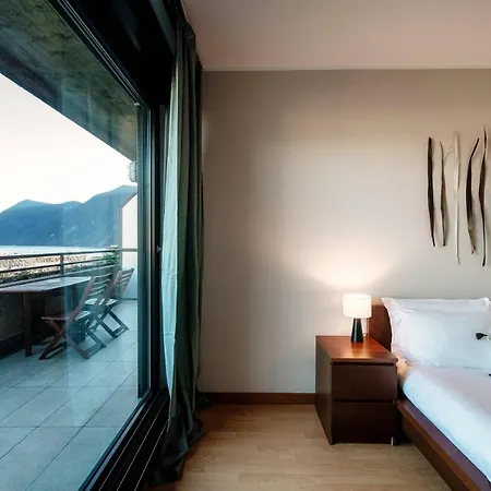 Paradise By Quokka 360 - With A 180 View Of The Gulf Of Lugano Apartment Paradiso